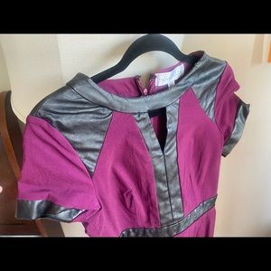 Bodycon dress In purple